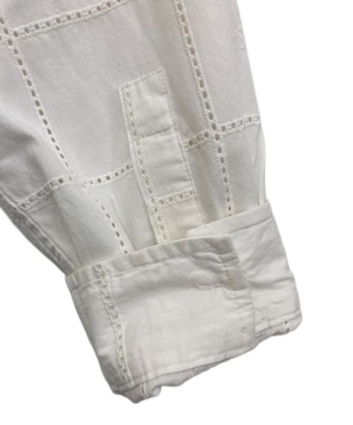 KITH（キス）KITH (キス) カットワークシャツ ホワイト サイズ:Lの古着・服飾アイテム