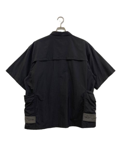 WILD THINGS（ワイルドシングス）WILD THINGS (ワイルドシングス) SUPPLEX POUCH SHIRT ブラック サイズ:Ｌの古着・服飾アイテム