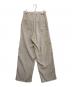 SHISHIKUI (シシクイ) Painter C / CORDUROY CREAM ベージュ サイズ:34：18000円