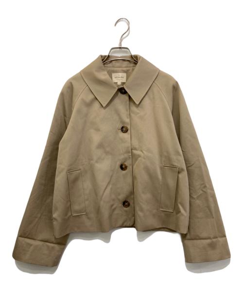 SEZANE（セザンヌ）SEZANE (セザンヌ) MANTEAU BOBBY ジャケット ベージュ サイズ:34の古着・服飾アイテム