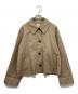 SEZANE（セザンヌ）の古着「MANTEAU BOBBY ジャケット」｜ベージュ