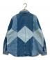 SEZANE (セザンヌ) Marzia PATCHWORK DENIM インディゴ サイズ:38 未使用品：16000円