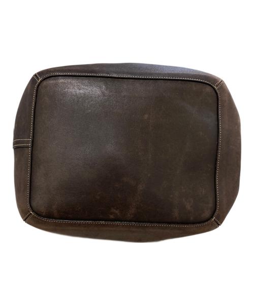 COACH（コーチ）COACH (コーチ) レザーショルダーバッグ　9151 ブラウンの古着・服飾アイテム