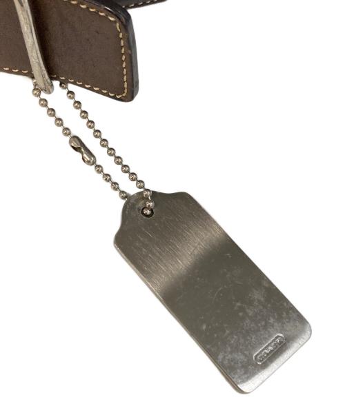 COACH（コーチ）COACH (コーチ) レザーショルダーバッグ　9151 ブラウンの古着・服飾アイテム