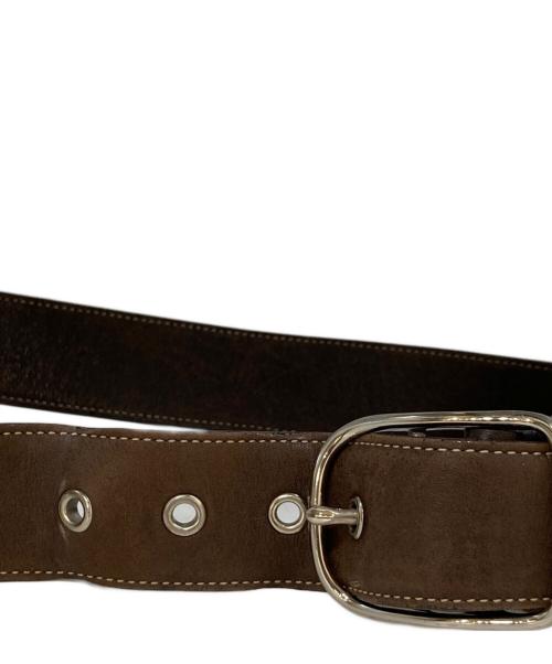COACH（コーチ）COACH (コーチ) レザーショルダーバッグ　9151 ブラウンの古着・服飾アイテム