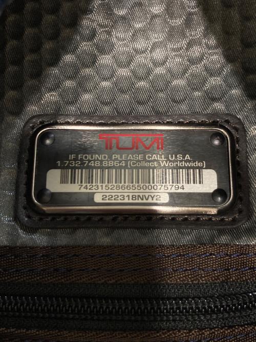TUMI（トゥミ）TUMI (トゥミ) ALPHABRAVO 222318NVY2 ネイビーの古着・服飾アイテム