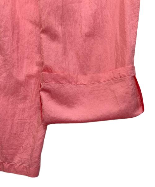 6(ROKU) BEAUTY&YOUTH（ロク ビューティーアンドユース）6(ROKU) BEAUTY&YOUTH (ロク ビューティーアンドユース) NYLON SILK GATHER PANTS ピンク サイズ:38の古着・服飾アイテム