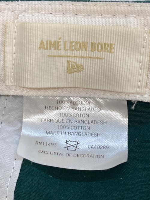 New Era（ニューエラ）New Era (ニューエラ) Aime Leon Dore (エメ レオン ドレ) キャップ グリーンの古着・服飾アイテム