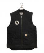 CarHarttカーハート）の古着「CLASSIC VEST」｜ブラック