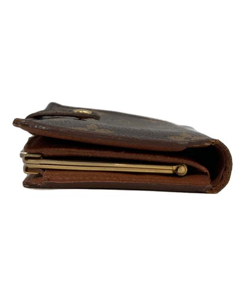 LOUIS VUITTON（ルイ ヴィトン）LOUIS VUITTON (ルイ ヴィトン) がま口財布 ブラウンの古着・服飾アイテム