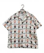 WEIRDOウィアード）の古着「ICE MANIA - S/S SHIRTS」｜ホワイト