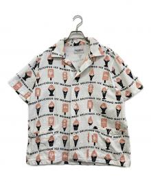 WEIRDO（ウィアード）の古着「ICE MANIA - S/S SHIRTS」｜ホワイト