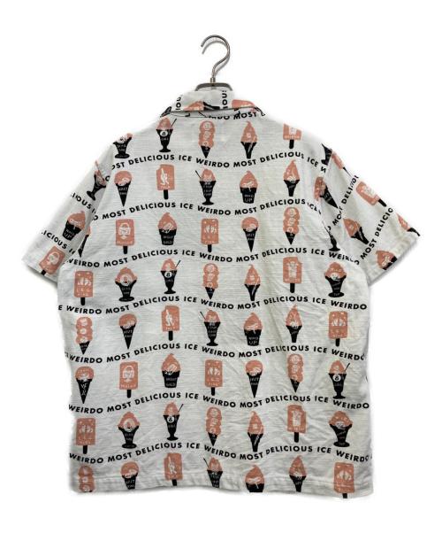 WEIRDO（ウィアード）WEIRDO (ウィアード) ICE MANIA - S/S SHIRTS ホワイト サイズ:Lの古着・服飾アイテム