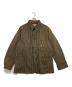 SUGAR CANE（シュガーケーン）の古着「FICTION ROMANCE 11oz. BROWN LIBERTY STRIPE WORK COAT」｜イエロー×ブラック