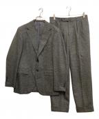 BEAMS Fビームスエフ）の古着「FOX BROTHERS HOUND'STOOTH SUITS」｜グレー