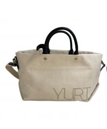 YURT（ユルト）の古着「PANIER CANVAS BAG」｜アイボリー