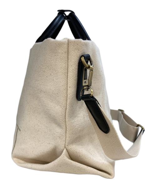 YURT（ユルト）YURT (ユルト) PANIER CANVAS BAG アイボリーの古着・服飾アイテム
