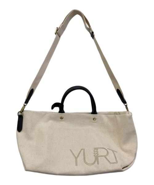 YURT（ユルト）YURT (ユルト) PANIER CANVAS BAG アイボリーの古着・服飾アイテム
