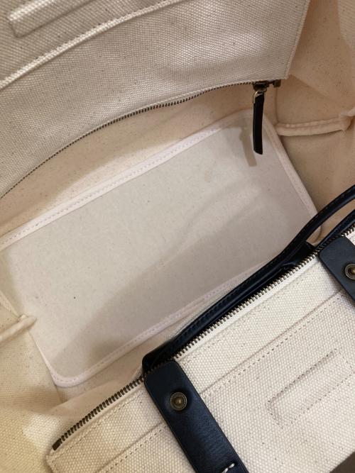 YURT（ユルト）YURT (ユルト) PANIER CANVAS BAG アイボリーの古着・服飾アイテム