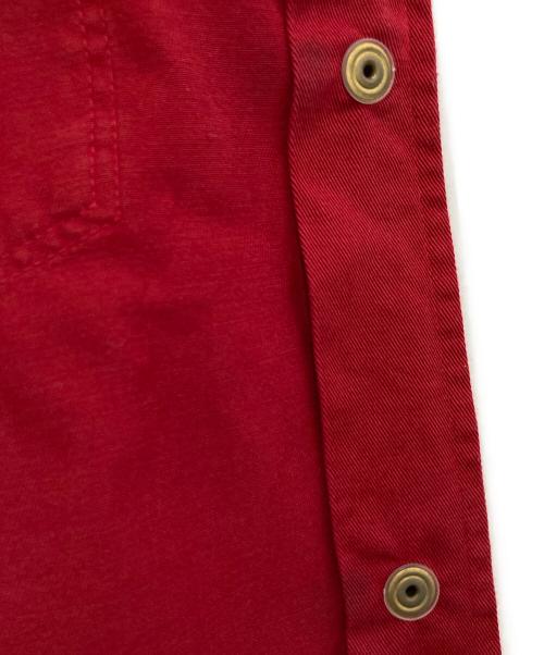 GUCCI（グッチ）GUCCI (グッチ) 金釦シャツ レッド サイズ:44の古着・服飾アイテム