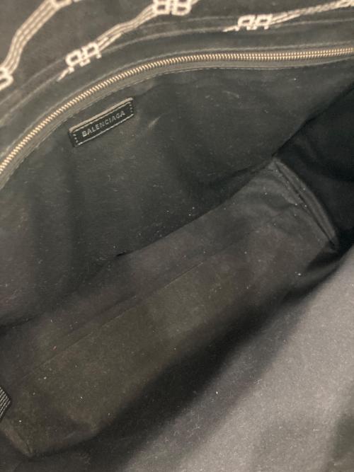 BALENCIAGA（バレンシアガ）BALENCIAGA (バレンシアガ) BBモノグラム トレードトートバッグ　621826.1090 ブラックの古着・服飾アイテム