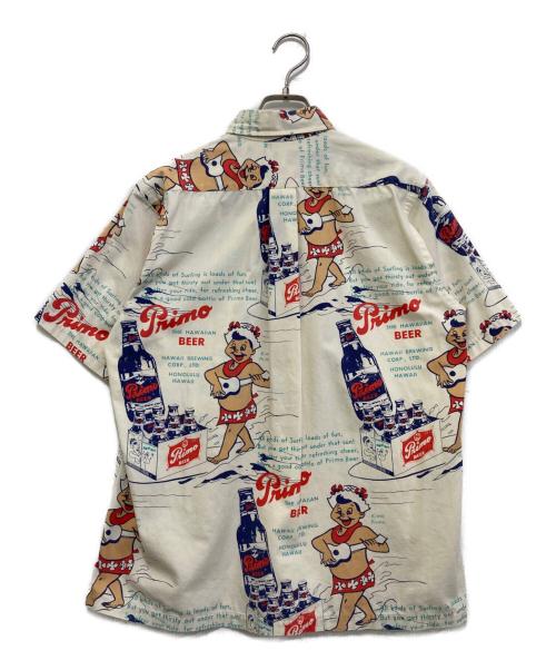 PRIMO BEER by Sun Surf（サンサーフ）PRIMO BEER by Sun Surf (サンサーフ) プルオーバーシャツ ホワイト サイズ:Mの古着・服飾アイテム