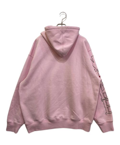 NIKE（ナイキ）NIKE (ナイキ) SUPREME (シュプリーム) Hooded Sweatshirt　FQ0759-663 ピンク サイズ:Ｌの古着・服飾アイテム
