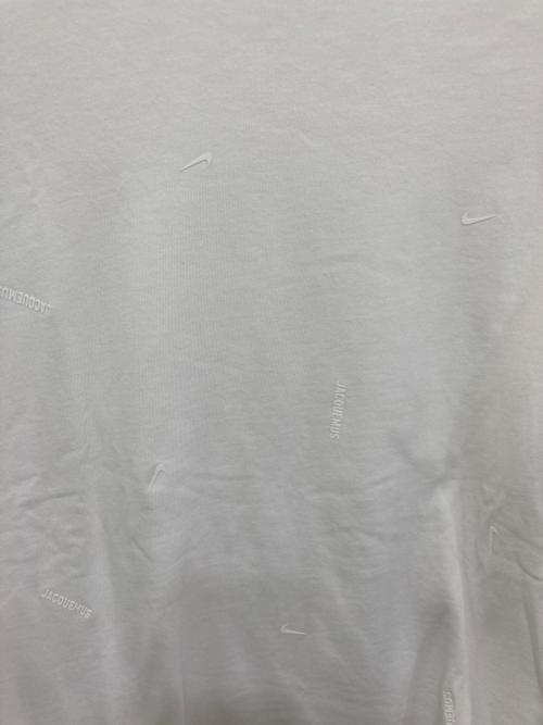 NIKE（ナイキ）NIKE (ナイキ) JACQUEMUS (ジャックムス) Logo T-Shirt ホワイト サイズ:XXSの古着・服飾アイテム