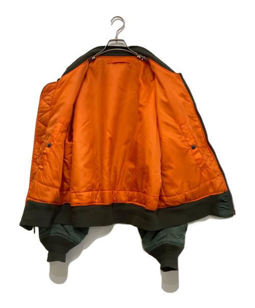 ALPHA（アルファ）ALPHA (アルファ) MA-1ジャケット オリーブ サイズ:XLの古着・服飾アイテム