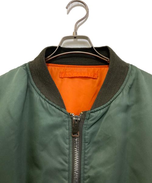 ALPHA（アルファ）ALPHA (アルファ) MA-1ジャケット オリーブ サイズ:XLの古着・服飾アイテム