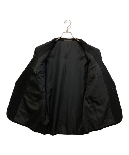 COMME des GARCONS HOMME（コムデギャルソン オム）COMME des GARCONS HOMME (コムデギャルソン オム) 90`sウール2Bジャケットセットアップ　HS-08013S ブラック サイズ:Sの古着・服飾アイテム