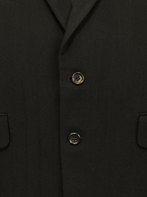 COMME des GARCONS HOMME（コムデギャルソン オム）COMME des GARCONS HOMME (コムデギャルソン オム) 90`sウール2Bジャケットセットアップ　HS-08013S ブラック サイズ:Sの古着・服飾アイテム