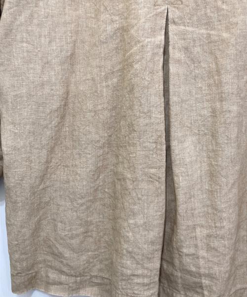 ARGUE（アーギュ）ARGUE (アーギュ) リネンテーラードジャケット ベージュ サイズ:Freeの古着・服飾アイテム