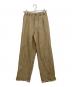 ARGUE（アーギュ）の古着「ANTIQUE DUSTY DYE LINEN PANTS」｜ベージュ