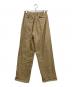 ARGUE (アーギュ) ANTIQUE DUSTY DYE LINEN PANTS ベージュ サイズ:FREE：6000円