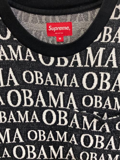 SUPREME（シュプリーム）SUPREME (シュプリーム) obama Jacquard Top ブラック サイズ:Mの古着・服飾アイテム