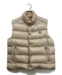 MONCLER（モンクレール）の古着「TIB ダウンベスト」｜アイボリー