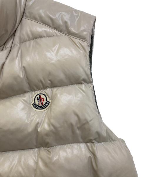 MONCLER（モンクレール）MONCLER (モンクレール) TIB ダウンベスト アイボリー サイズ:3の古着・服飾アイテム