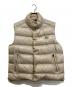 MONCLER（モンクレール）の古着「TIB ダウンベスト」｜アイボリー