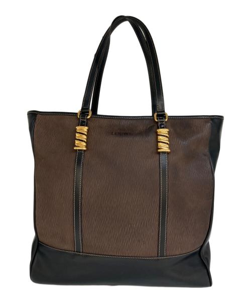 LOEWE（ロエベ）LOEWE (ロエベ) ベラスケストートバッグ ブラウンの古着・服飾アイテム