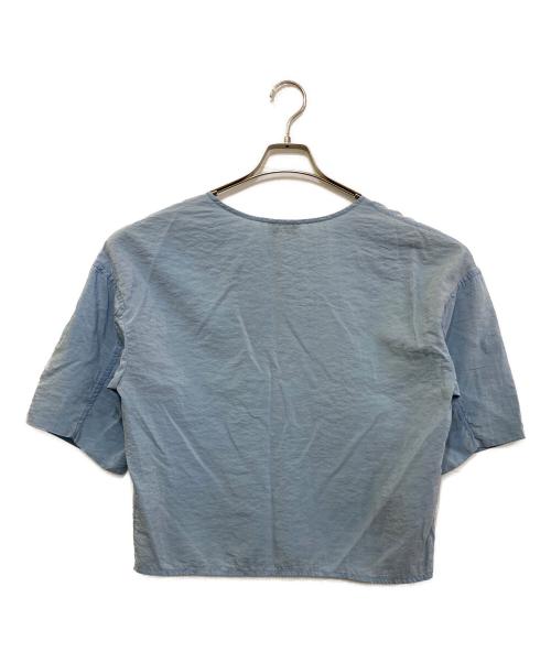LEMAIRE（ルメール）LEMAIRE (ルメール) シルクブラウス W 181 TO214 LF208 ブルー サイズ:34の古着・服飾アイテム