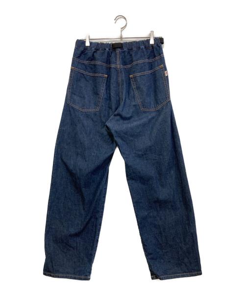 DANTON（ダントン）DANTON (ダントン) カラーデニム イージーパンツ　DT-E0103 ブルー サイズ:38の古着・服飾アイテム