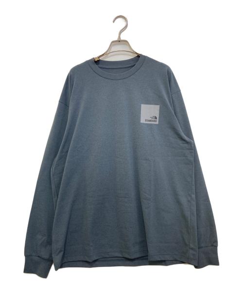 THE NORTH FACE（ザ ノース フェイス）THE NORTH FACE (ザ ノース フェイス) L/S STANDARD LOGO TEE グレー サイズ:XL 未使用品の古着・服飾アイテム