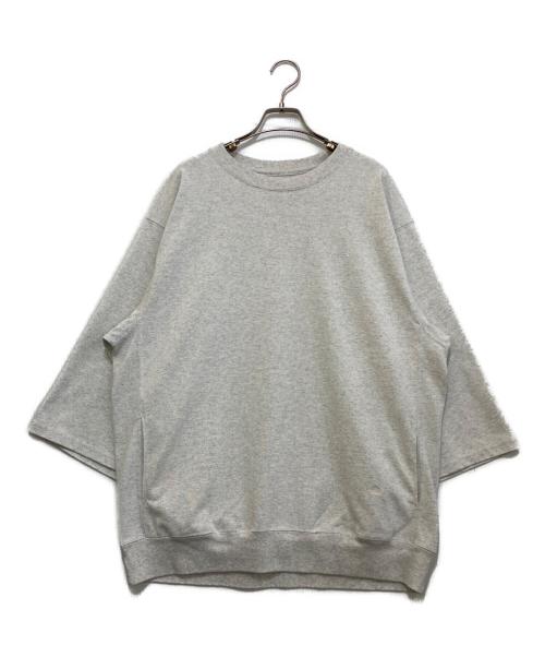 THE NORTHFACE PURPLELABEL（ザ・ノースフェイス パープルレーベル）THE NORTHFACE PURPLELABEL (ザ・ノースフェイス パープルレーベル) 9.5oz Field S/S Pullover Tee　N25FH086 グレー サイズ:Lの古着・服飾アイテム