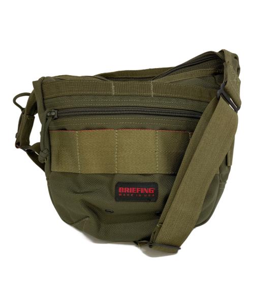 BRIEFING（ブリーフィング）BRIEFING (ブリーフィング) デイトリッパーショルダーバッグ カーキの古着・服飾アイテム