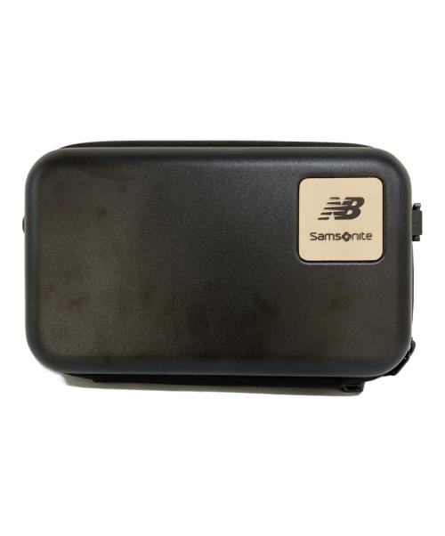 NEW BALANCE（ニューバランス）NEW BALANCE (ニューバランス) Samsonite (サムソナイト) クロスボディクラッチバッグV2 ブラック 未使用品の古着・服飾アイテム
