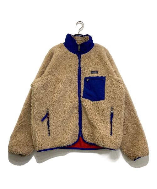 Patagonia（パタゴニア）Patagonia (パタゴニア) CLASSIC RETRO CARDIGAN　23024 ベージュ サイズ:Lの古着・服飾アイテム