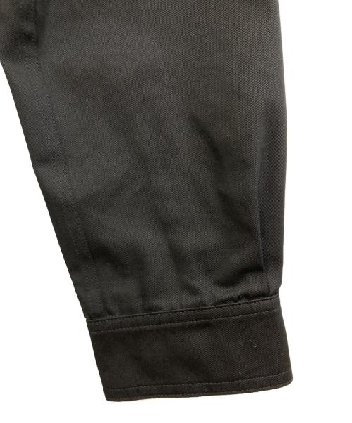 RICK OWENS DRKSHDW（リックオウエンス ダークシャドウ）RICK OWENS DRKSHDW (リックオウエンス ダークシャドウ) WOVE NOUTER SHIRTS　DU02B4755-TW ブラック サイズ:Lの古着・服飾アイテム