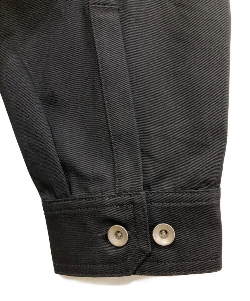 RICK OWENS DRKSHDW（リックオウエンス ダークシャドウ）RICK OWENS DRKSHDW (リックオウエンス ダークシャドウ) WOVE NOUTER SHIRTS　DU02B4755-TW ブラック サイズ:Lの古着・服飾アイテム