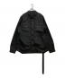 RICK OWENS DRKSHDW（リックオウエンス ダークシャドウ）の古着「WOVE NOUTER SHIRTS　DU02B4755-TW」｜ブラック